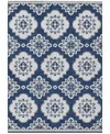 Addison Chantille Machine Washable Acn878 2'6"x3'10" Area Rug In Navy