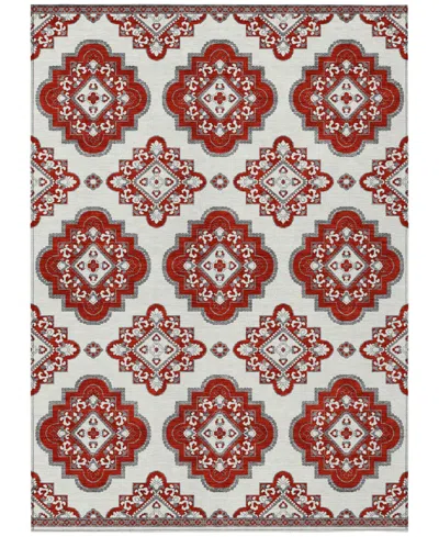 Addison Chantille Acn878 2'6"x3'10" Area Rug In Red