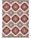 Addison Chantille Acn878 5'x7'6 Area Rug In Red