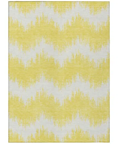 Addison Chantille Acn880 10'x14' Area Rug In Yellow