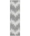 Addison Chantille Acn880 2'3"x7'6" Runner Area Rug In Gray