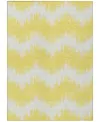 Addison Chantille Acn880 5'x7'6 Area Rug In Yellow