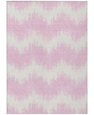 Addison Chantille Acn880 8'x10' Area Rug In Pink