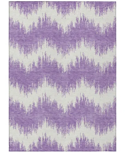 Addison Chantille Acn880 8'x10' Area Rug In Purple
