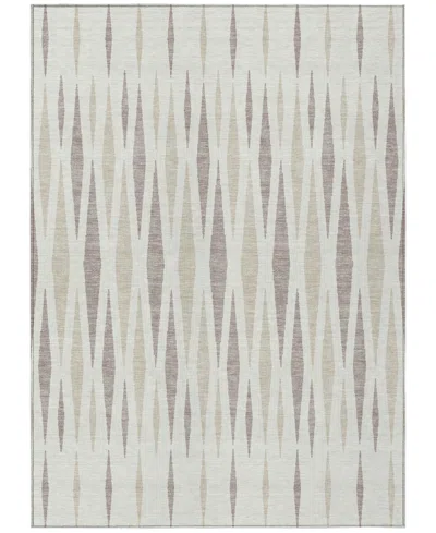 Addison Chantille Machine Washable Acn881 3'x5' Area Rug In Ivory