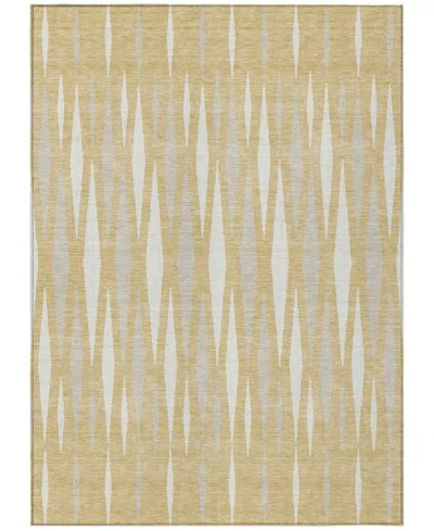Addison Chantille Acn881 8'x10' Area Rug In Gold