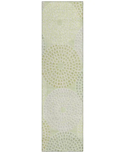 Addison Chantille Acn882 2'3"x7'6" Runner Area Rug In Mint