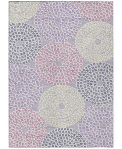 Addison Chantille Acn882 9'x12' Area Rug In Lavender
