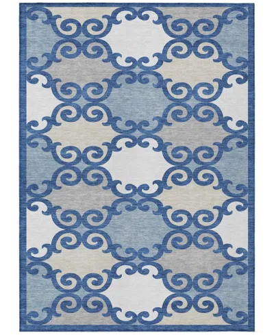 Addison Chantille Acn883 3'x5' Area Rug In Navy