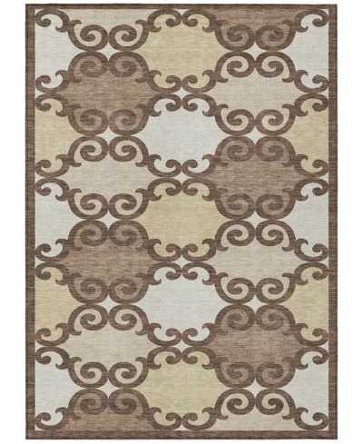 Addison Chantille Acn883 8'x10' Area Rug In Brown