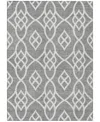 Addison Chantille Machine Washable Acn884 2'6"x3'10" Area Rug In Gray