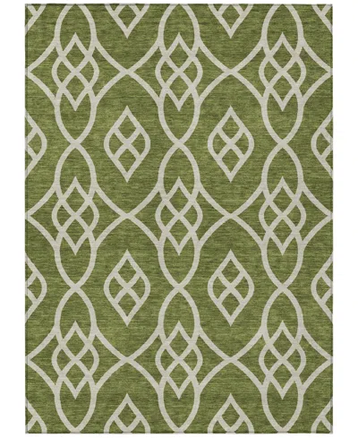 Addison Chantille Acn884 5'x7'6 Area Rug In Olive