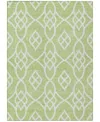 Addison Chantille Machine Washable Acn884 5'x7'6" Area Rug In Sage