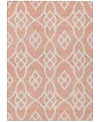 Addison Chantille Acn884 5'x7'6 Area Rug In Salmon