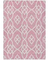 Addison Chantille Machine Washable Acn884 8'x10' Area Rug In Pink