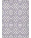 Addison Chantille Acn884 9'x12' Area Rug In Lavender