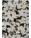 Addison Chantille Machine Washable Acn885 2'6"x3'10" Area Rug In Black