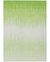 Addison Chantille Machine Washable Acn886 2'6"x3'10" Area Rug In Lime