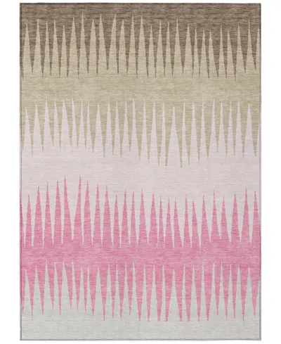 Addison Chantille Acn886 2'6"x3'10" Area Rug In Pink