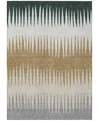 Addison Chantille Acn886 3'x5' Area Rug In Charcoal