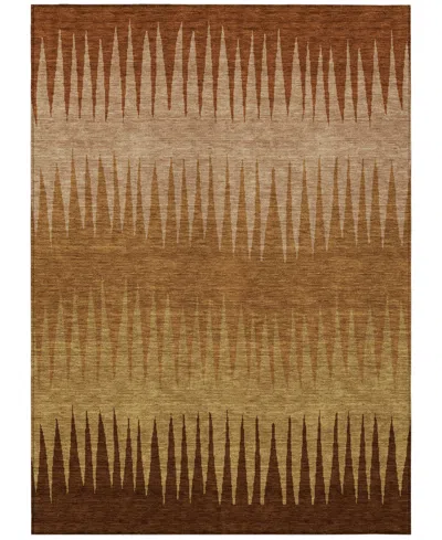 Addison Chantille Acn886 3'x5' Area Rug In Paprika