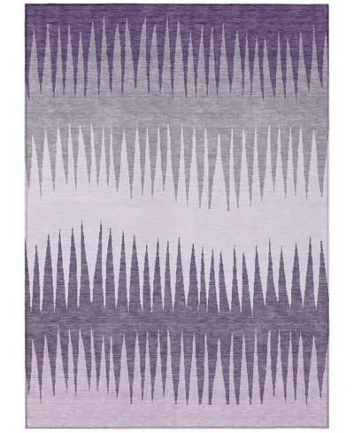 Addison Chantille Acn886 9'x12' Area Rug In Purple