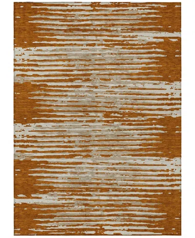 Addison Chantille Acn888 10'x14' Area Rug In Paprika