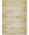 Addison Chantille Acn888 5'x7'6 Area Rug In Gold