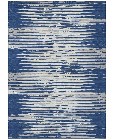 Addison Chantille Acn888 5'x7'6 Area Rug In Navy