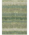 Addison Chantille Machine Washable Acn889 8'x10' Area Rug In Green