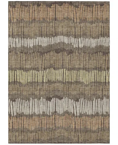 Addison Chantille Acn889 9'x12' Area Rug In Brown