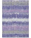 Addison Chantille Acn889 9'x12' Area Rug In Purple