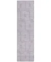Addison Chantille Machine Washable Acn890 2'3"x7'6" Runner Area Rug In Lavender