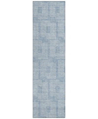 Addison Chantille Acn890 2'3"x7'6" Runner Area Rug In Mist