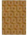 Addison Chantille Machine Washable Acn890 8'x10' Area Rug In Terracotta