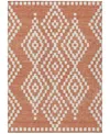 Addison Chantille Acn891 10'x14' Area Rug In Salmon