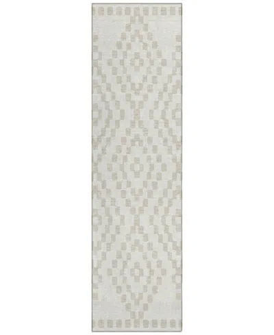 Addison Chantille Acn891 2'3"x7'6" Runner Area Rug In Ivory