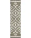 Addison Chantille Acn891 2'3"x7'6" Runner Area Rug In Taupe