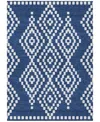 Addison Chantille Machine Washable Acn891 3'x5' Area Rug In Navy