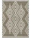 Addison Chantille Machine Washable Acn891 3'x5' Area Rug In Taupe