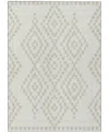 Addison Chantille Machine Washable Acn891 8'x10' Area Rug In Ivory