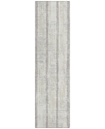 Addison Chantille Acn892 2'3"x7'6" Runner Area Rug In Ivory