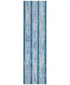 Addison Chantille Acn892 2'3"x7'6" Runner Area Rug In Navy
