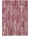 Addison Chantille Acn892 3'x5' Area Rug In Rose