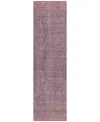 Addison Chantille Acn893 2'3"x7'6" Runner Area Rug In Mauve