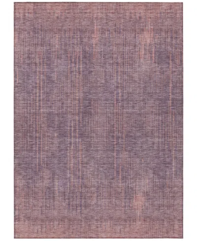 Addison Chantille Machine Washable Acn893 5'x7'6" Area Rug In Mauve