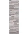 Addison Chantille Acn894 2'3"x7'6" Runner Area Rug In Lavender