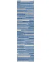 Addison Chantille Acn894 2'3"x7'6" Runner Area Rug In Mist