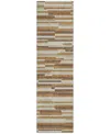 Addison Chantille Acn894 2'3"x7'6" Runner Area Rug In Paprika