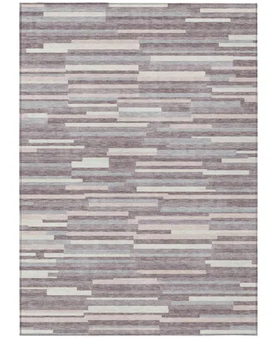 Addison Chantille Acn894 2'6"x3'10" Area Rug In Lavender